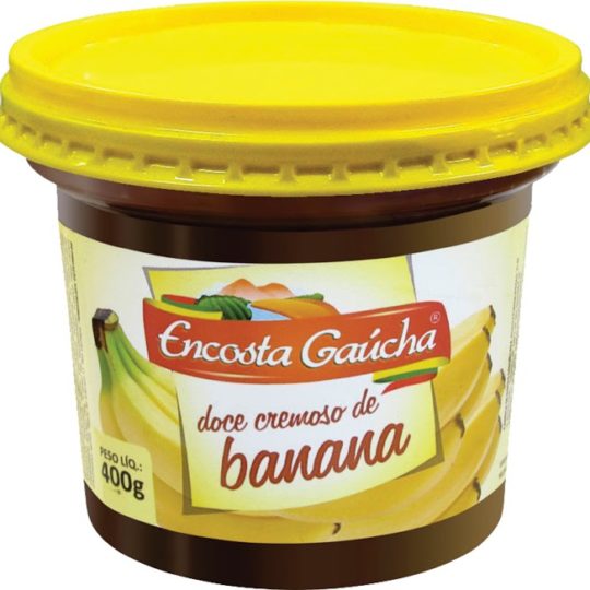 DOCE CREMOSO DE BANANA BOM PRINCÍPIO 400G