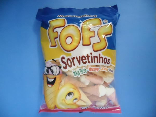 Marshmallow Fofs - Sorvetinho - Sabores Sortidos - 160 g - 1